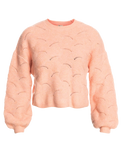 The Billabong Womens Mystic Girl Jumper in Peach Pit