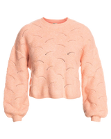 The Billabong Womens Mystic Girl Jumper in Peach Pit