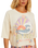 The Billabong Womens Salty Blonde Still Salty T-Shirt in Antique White