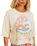 The Billabong Womens Salty Blonde Still Salty T-Shirt in Antique White