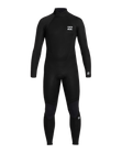 The Billabong Mens Intruder 4/3mm Back Zip Wetsuit in Black