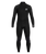 The Billabong Mens Intruder 4/3mm Back Zip Wetsuit in Black