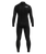 The Billabong Mens Intruder 4/3mm Back Zip Wetsuit in Black