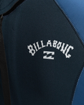 The Billabong Mens Intruder 5/4mm Back Zip Wetsuit in Navy