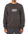 Hermanos Crew Sweatshirt in Black Wash