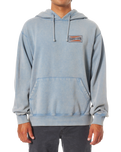 Scrubber Hoodie in Washed Blue Sand Wash