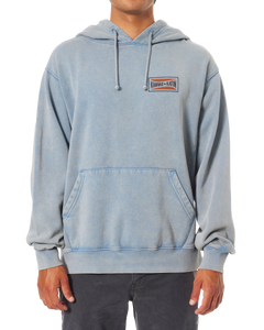 Scrubber Hoodie in Washed Blue Sand Wash