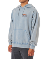 Scrubber Hoodie in Washed Blue Sand Wash