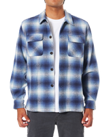 Shiloh Flannel Shirt in Polar Navy