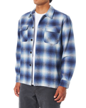 Shiloh Flannel Shirt in Polar Navy