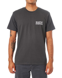 Drainer T-Shirt in Black Wash