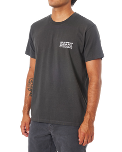 Drainer T-Shirt in Black Wash