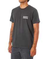 Drainer T-Shirt in Black Wash