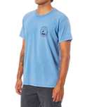 Keys T-Shirt in Bay Blue Sand Wash