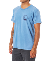 Keys T-Shirt in Bay Blue Sand Wash