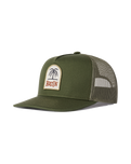 K-Palm Canvas Trucker Cap in Olive