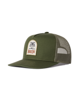 K-Palm Canvas Trucker Cap in Olive