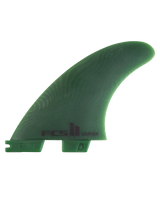 The FCS FCS II Carver Neo Glass Large Tri Fins in Sage