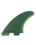 The FCS FCS II Carver Neo Glass Large Tri Fins in Sage