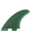 The FCS FCS II Carver Neo Glass Large Tri Fins in Sage