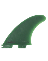 The FCS FCS II Carver Neo Glass Large Tri Fins in Sage