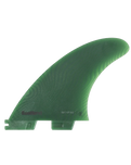 The FCS FCS II Carver Neo Glass Medium Tri Fins in Sage