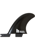 The FCS FCS II Connect Quad Side Byte Small Fins in Black