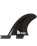 The FCS FCS II Connect Quad Side Byte Small Fins in Black