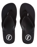 The Foamlife Mens Tarlan Mens Flip Flops in Black