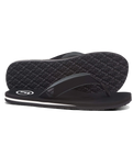 The Foamlife Mens Tarlan Mens Flip Flops in Black