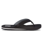 The Foamlife Mens Tarlan Mens Flip Flops in Black