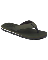 The Foamlife Mens Tarlan Mens Flip Flops in Olive