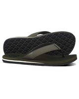 The Foamlife Mens Tarlan Mens Flip Flops in Olive