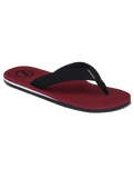 The Foamlife Mens Traa Flip Flops in Clay Red