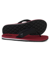 The Foamlife Mens Traa Flip Flops in Clay Red