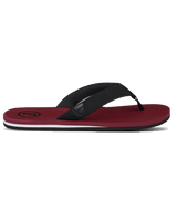 The Foamlife Mens Traa Flip Flops in Clay Red