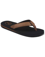 The Foamlife Mens Seales Mens Flip Flops in Black