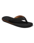 The Foamlife Mens Mully Mens Flip Flops in Black