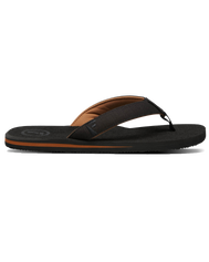 The Foamlife Mens Mully Mens Flip Flops in Black