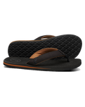 The Foamlife Mens Mully Mens Flip Flops in Black