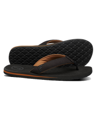 The Foamlife Mens Mully Mens Flip Flops in Black