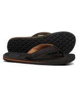 The Foamlife Mens Mully Mens Flip Flops in Black