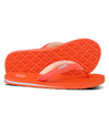 The Foamlife Womens Lixi Flip Flops in Neon Orange