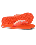 The Foamlife Womens Lixi Flip Flops in Neon Orange