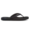 The Foamlife Womens Zani Womens Flip Flops in Glitter Black