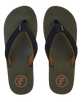 The Foamlife Mens Traa SC Flip Flops in Olive