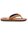 The Foamlife Mens Mully Cork Flip Flops in Tan