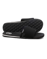 The Foamlife Mens Tarlan Sliders in Black