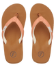 The Foamlife Womens Seales SC Flip Flops in Brown