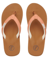 The Foamlife Womens Seales SC Flip Flops in Brown